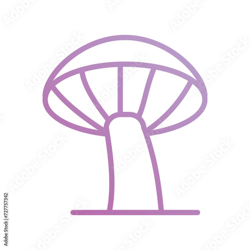  mashroom icon with white background vector stock illustration photo