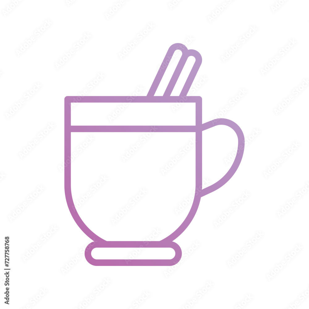 mulled wine icon with white background vector stock illustration mulled wine icon with white background vector stock illustration