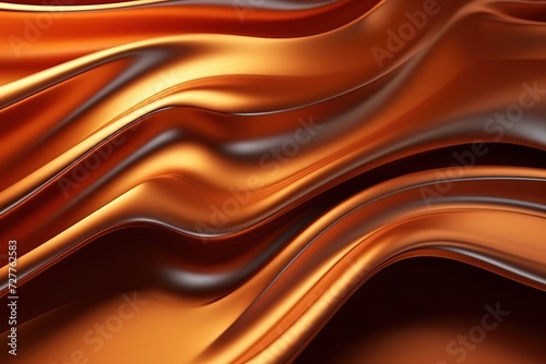 abstract orange background, abstract dark golden wallpaper, abstract waves hd background, hd wallpaper, 