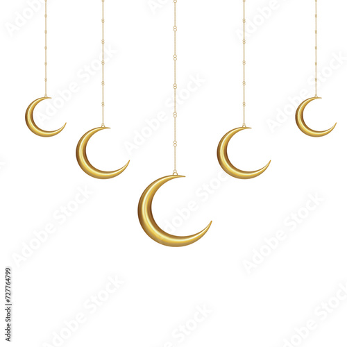 Ramadan islamic lantern (fanous) transparent png or isolated on white background. Arabic decoration lamp png or Arabic decoration lamp border or poster design element.