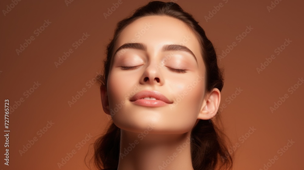 Beauty and Female Portrait - Stock Image Generative AI Beauty and Female Portrait - Stock Image Generative AI