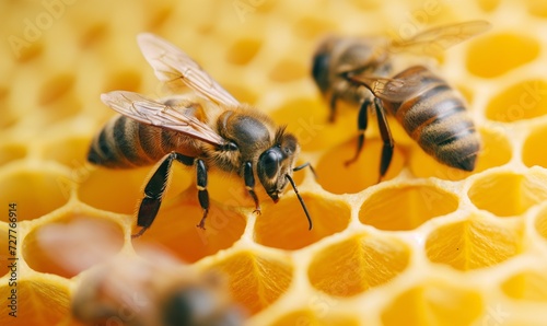 Working Bees on Honeycombs
