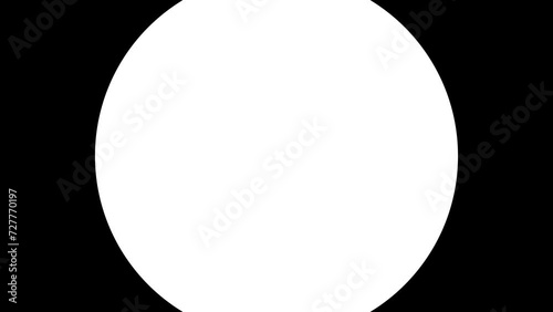 Circles, bouncing balls trasition masks set