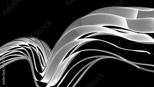black and white abstract background