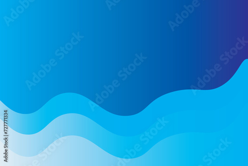 blue wave background