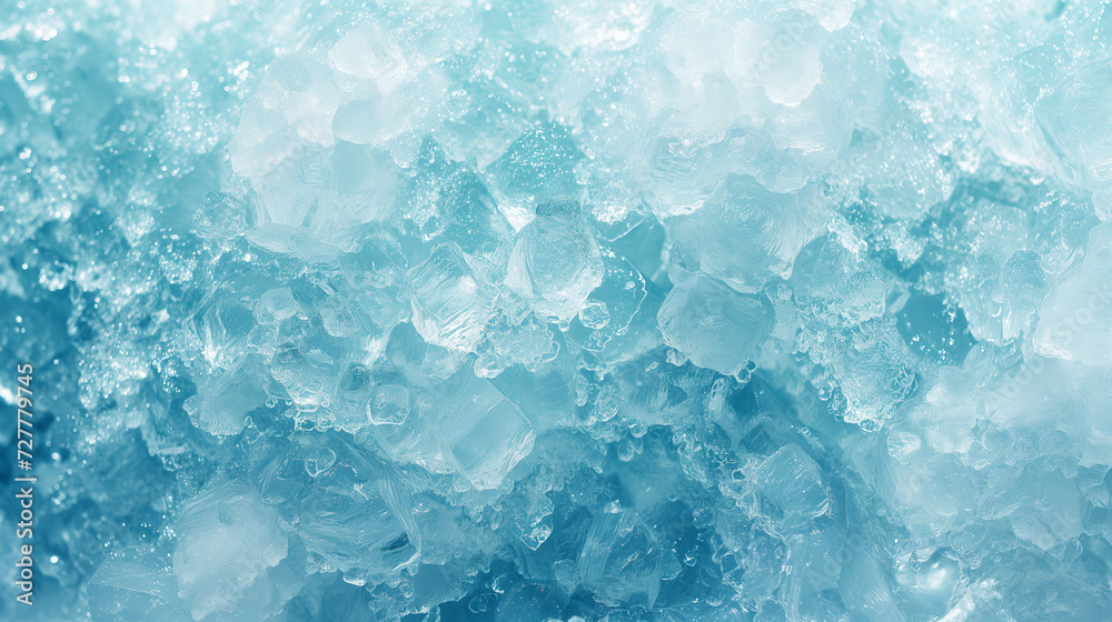 Ice cold texture background. Cracked and scattered ice pieces. Ice cold texture background. Cracked and scattered ice pieces.