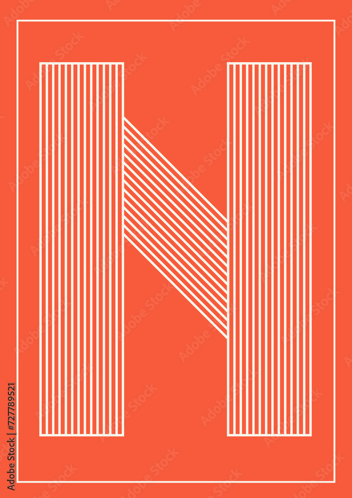 Abstract. Letters on a background. Trendy lines. Alphabet, Letters. Nostalgic colors. Abstract. Letters on a background. Trendy lines. Alphabet, Letters. Nostalgic colors.