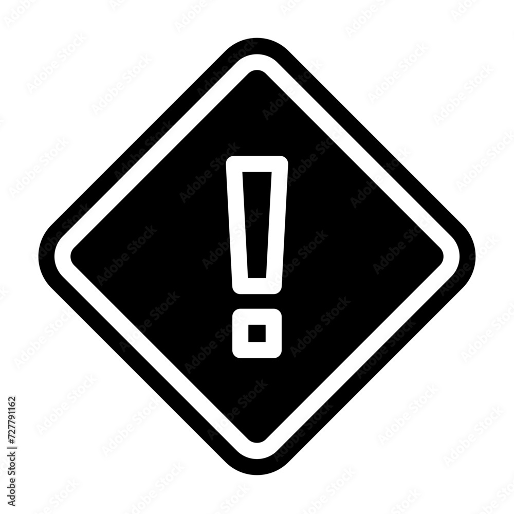 Exclamation Mark Sign Warning About An Emergency Exclamation Mark Sign Warning About An Emergency