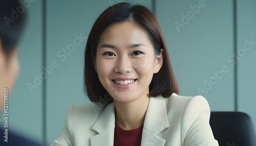 Professional, confident Asian business woman.