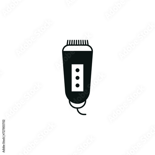 hair clipper vector type icon
