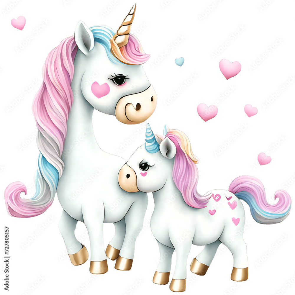 Unicorn Family - Love and Connection Unicorn Family - Love and Connection