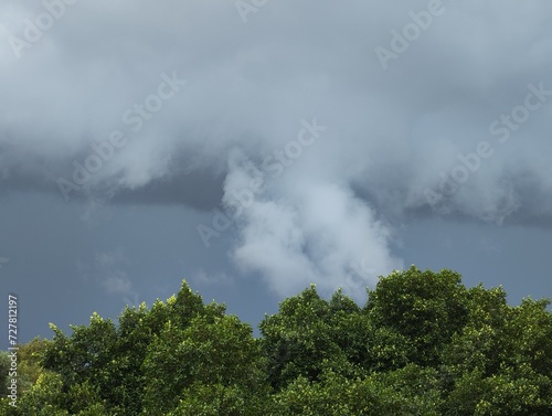 Unwetterwolken