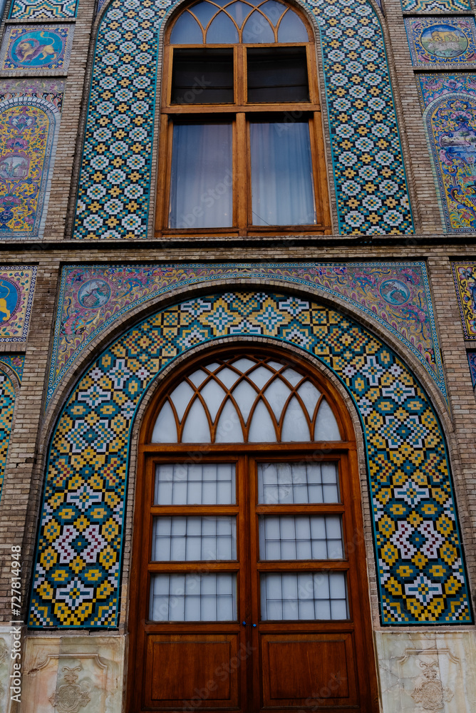 Golestan Palace, Masterpiece decoration of the historic Islamic monuments registered as a UNESCO World Heritage Site