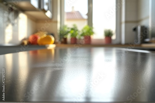 Wallpaper Mural A kitchen counter with a bowl of fresh fruit. Perfect for food and nutrition-related content Torontodigital.ca