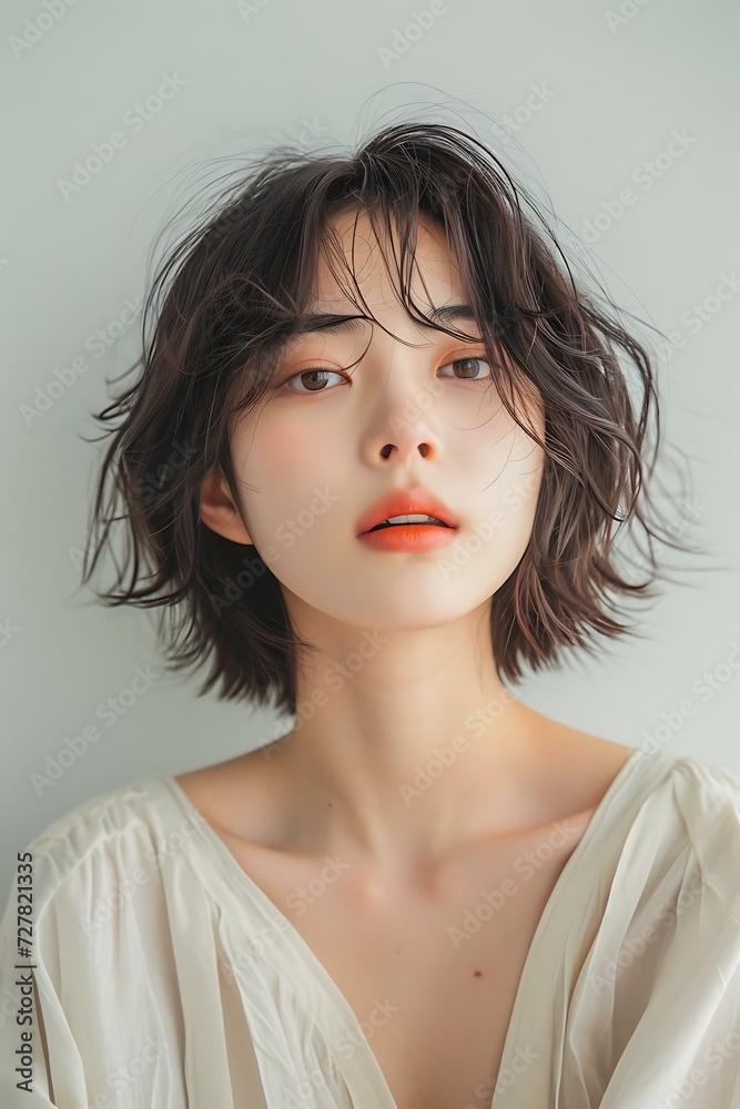 Korean Beauty AI Art Portrait Korean Beauty AI Art Portrait
