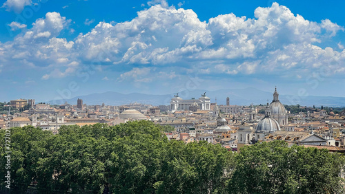 Panoramaview over Rome