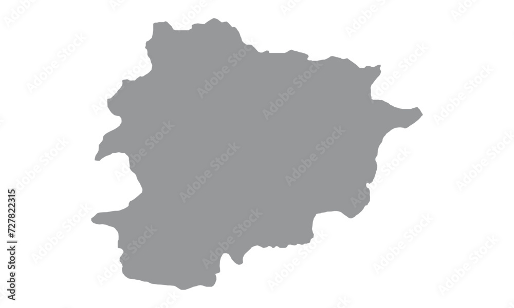 Andorra Map Country