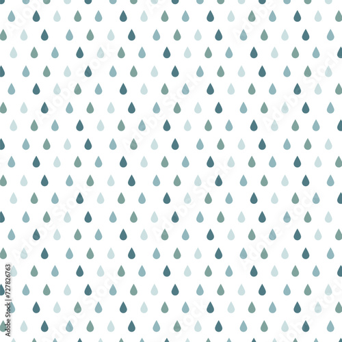 blue raindrop pattern wallpaper background vector illustration