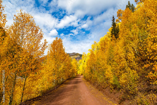 Colorado Rocky Mountains Fall Foliage