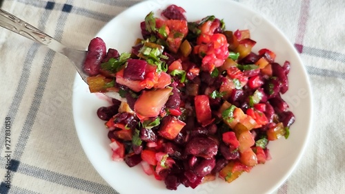 beetroot salad with feta cheese