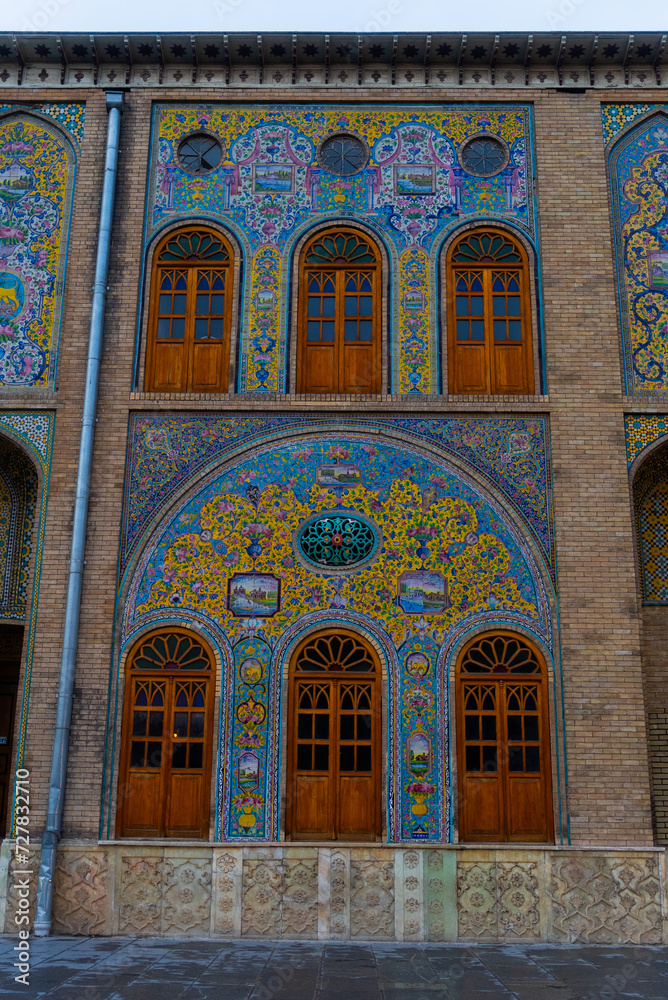Golestan Palace, Masterpiece decoration of the historic Islamic monuments registered as a UNESCO World Heritage Site