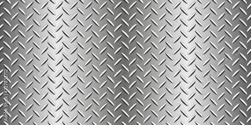 Stainless steel texture metallic, shiny and metal chrome steel texture, diamond pattern metal sheet texture background