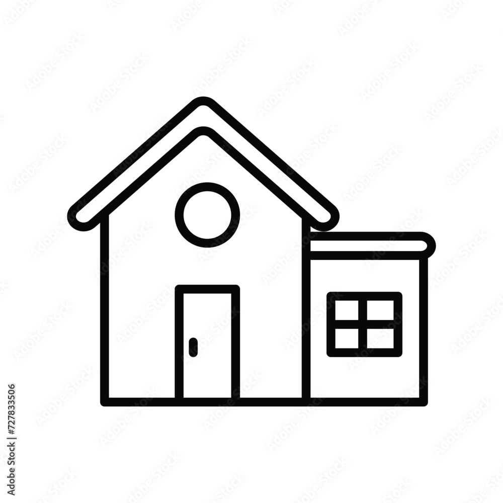 home icon with white background vector stock illustration home icon with white background vector stock illustration