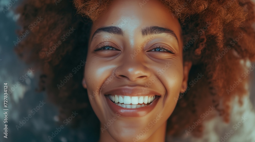 Portrait of a smiling woman Portrait of a smiling woman