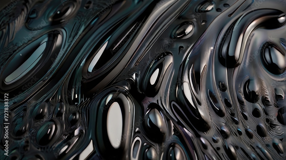 close up of a black liquid close up of a black liquid