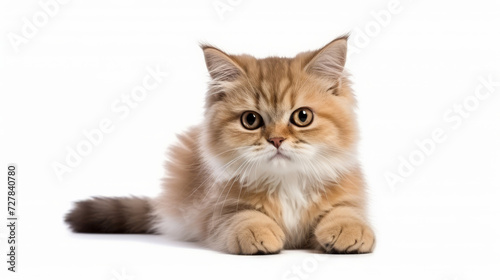 A cute ginger red, orange, orange tabby, marmalade, tiger-cat, cinnamon cat © Murkemur