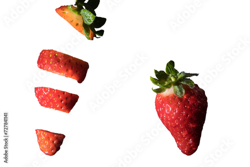 strawberry on a transparent background