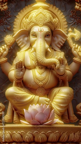 Lord Ganesha animation wallpaper