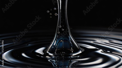 splash drop of water
