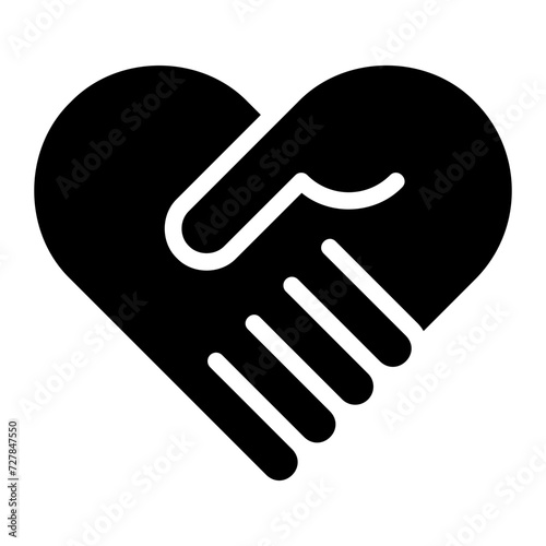 commitment glyph icon