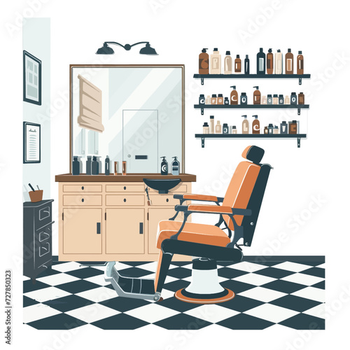 Interior Barbershop