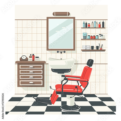 Interior Barbershop