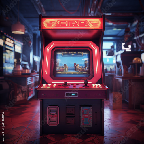 Retro game console