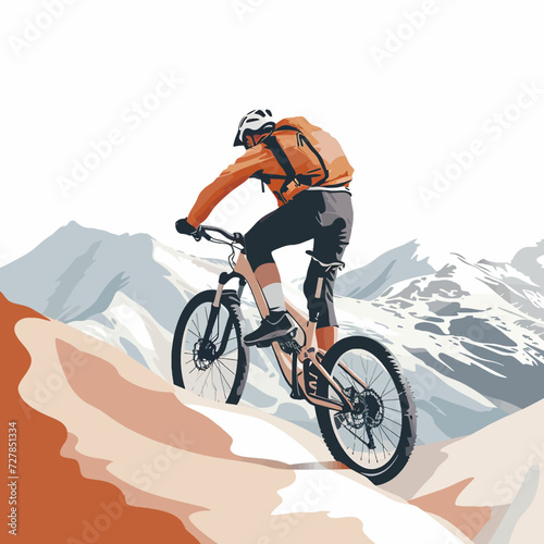 Mountainbiking in the mountains