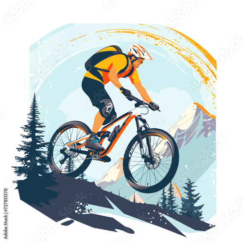 Mountainbiking in the mountains