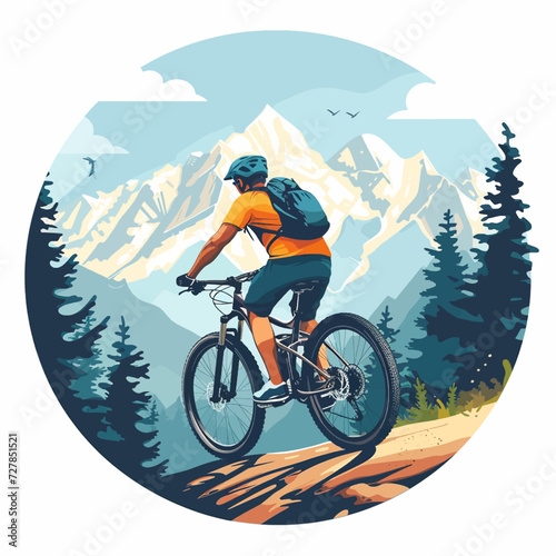 Mountainbiking in the mountains