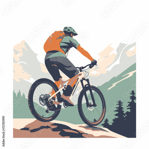 Mountainbiking in the mountains