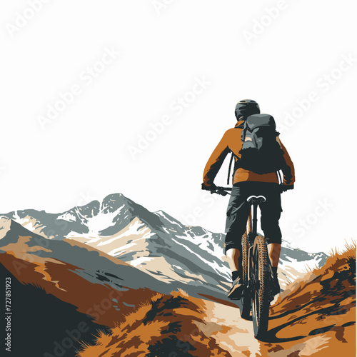 Mountainbiking in the mountains