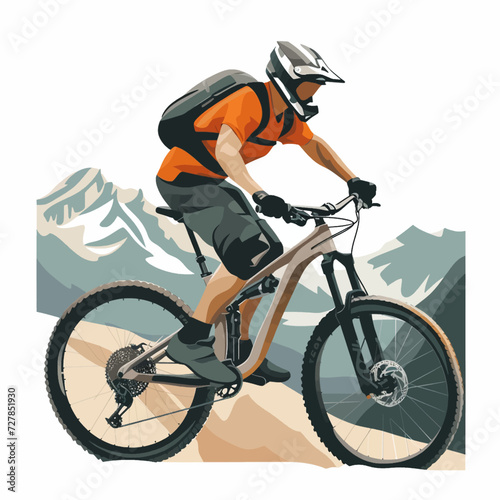 Mountainbiking in the mountains