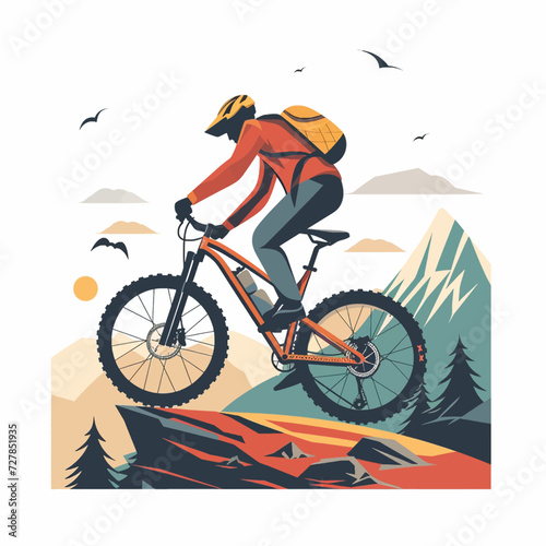 Mountainbiking in the mountains