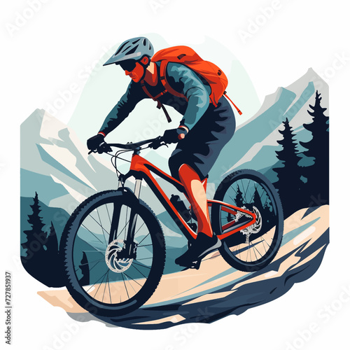 Mountainbiking in the mountains