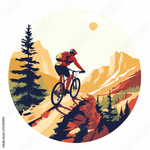 Mountainbiking in the mountains