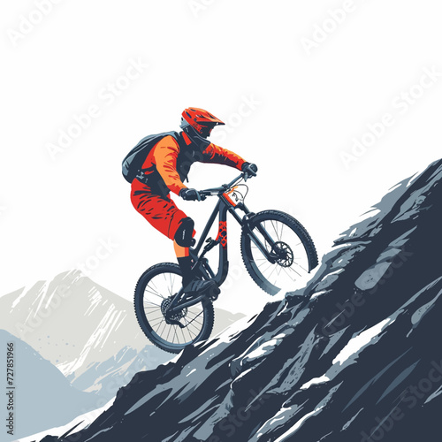 Mountainbiking in the mountains