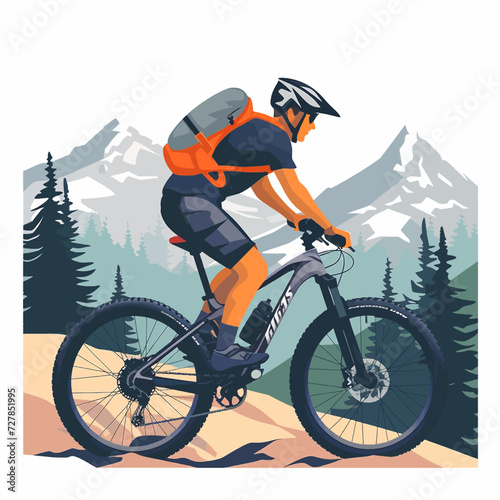 Mountainbiking in the mountains