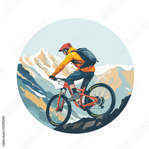 Mountainbiking in the mountains