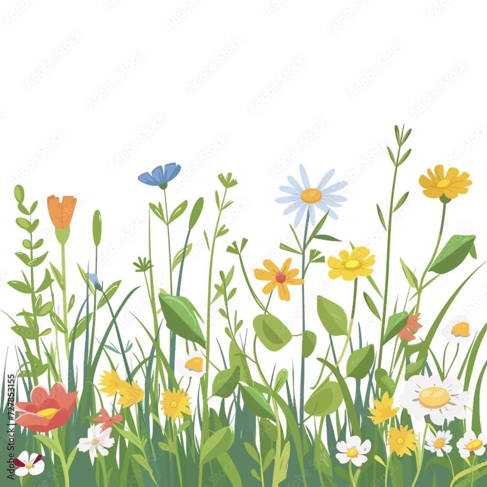 Wildflowers in a meadow Wildflowers in a meadow